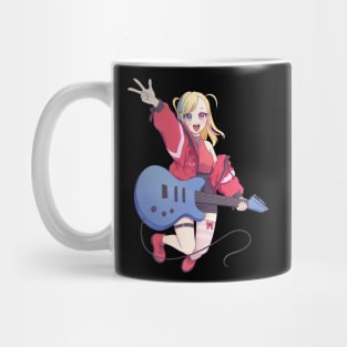 Anime Girl Rockstar Fantasy Band Anime Manga Mug